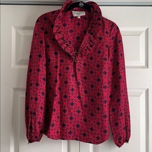 Elizabeth McKay Ruffle Blouse